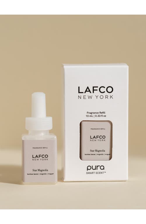 Pura X Lafco Birchwood Molasses 2-pack Smart Diffuser Fragrance Refills In Star Magnolia