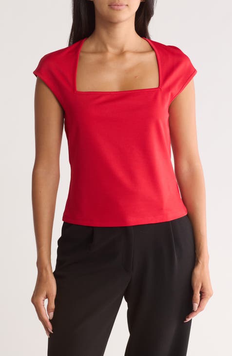 Stretch Ponte Top