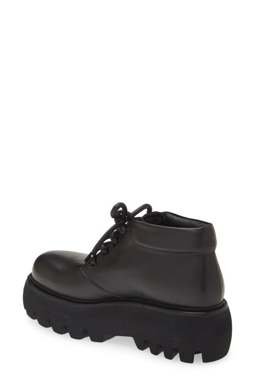 Shop Alexander Mcqueen Sofa Platform Boot In Black