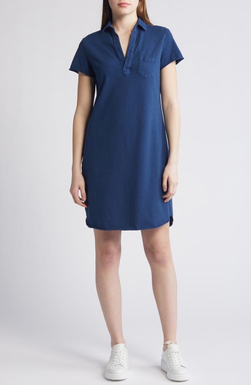 Shop Frank & Eileen Lauren Polo Dress In Deep Sea