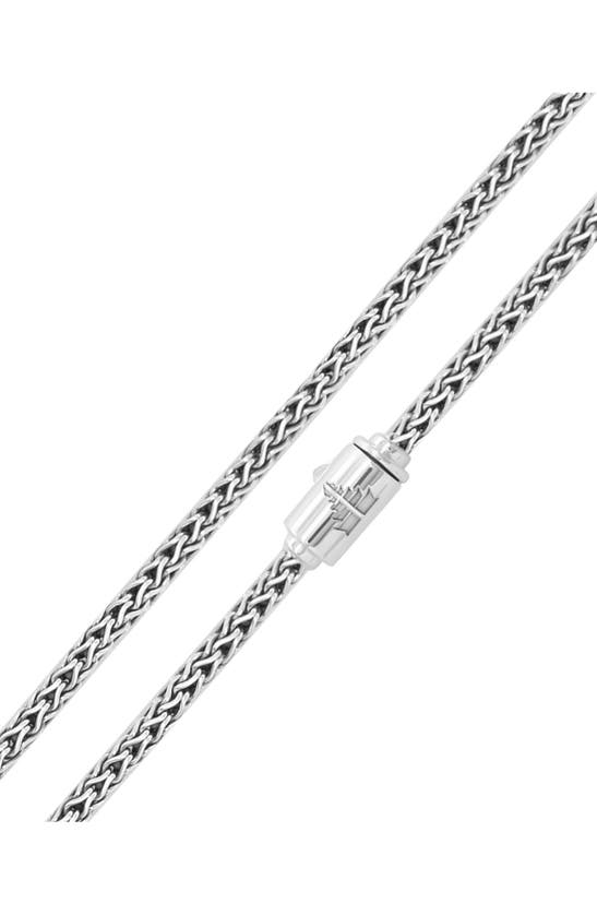 Shop Devata Sterling Silver 2.5mm Dragon Bone Chain Necklace