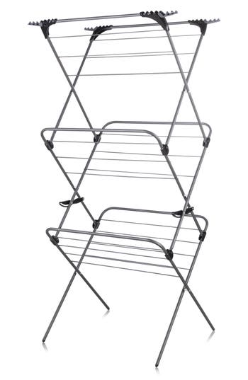 Minky Premium Suregrip 3-tier Drying Rack In Silver
