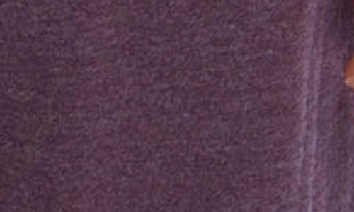 Unsimply Stitched Contrast Waist Joggers In Heather Purple