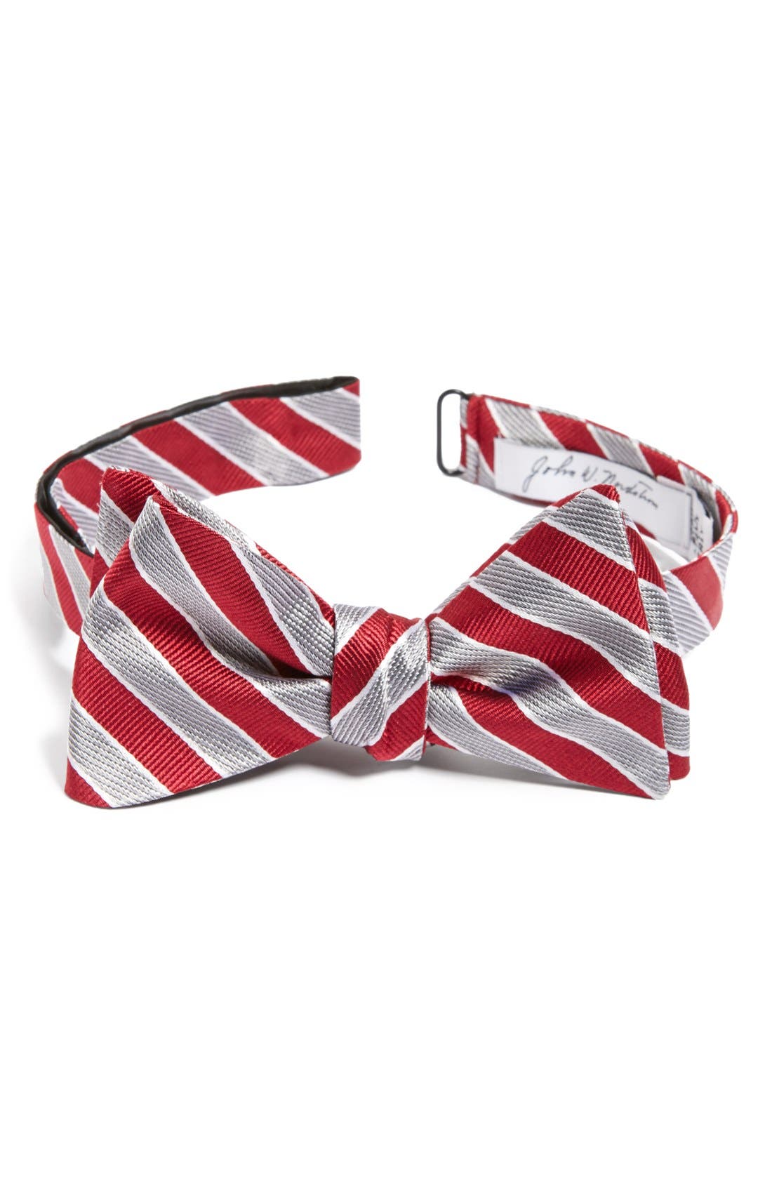 John W. Nordstrom® Stripe Silk Bow Tie Nordstrom