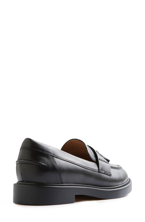 Frankie4 Octavia Platform Tassel Loafer In Black