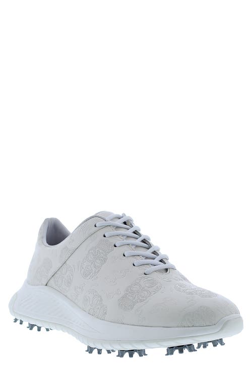 Granjero Golf Shoe in White
