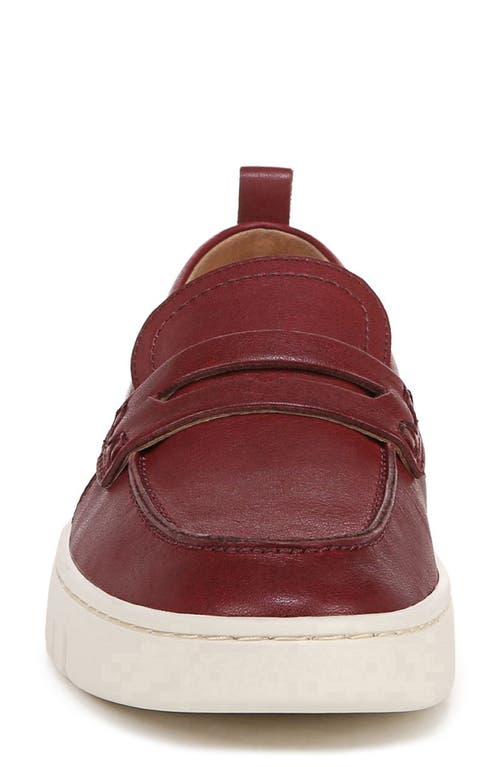 Shop Vionic Uptown Hybrid Penny Loafer (women) In Syrah