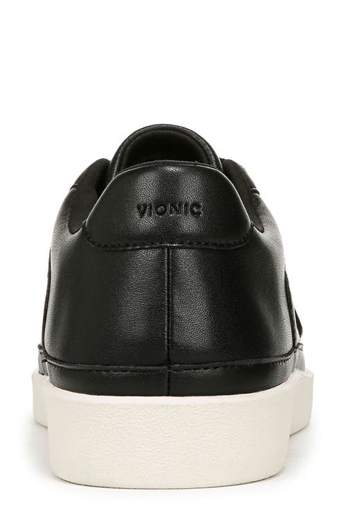 Vionic Emery Low Top Sneaker In Black