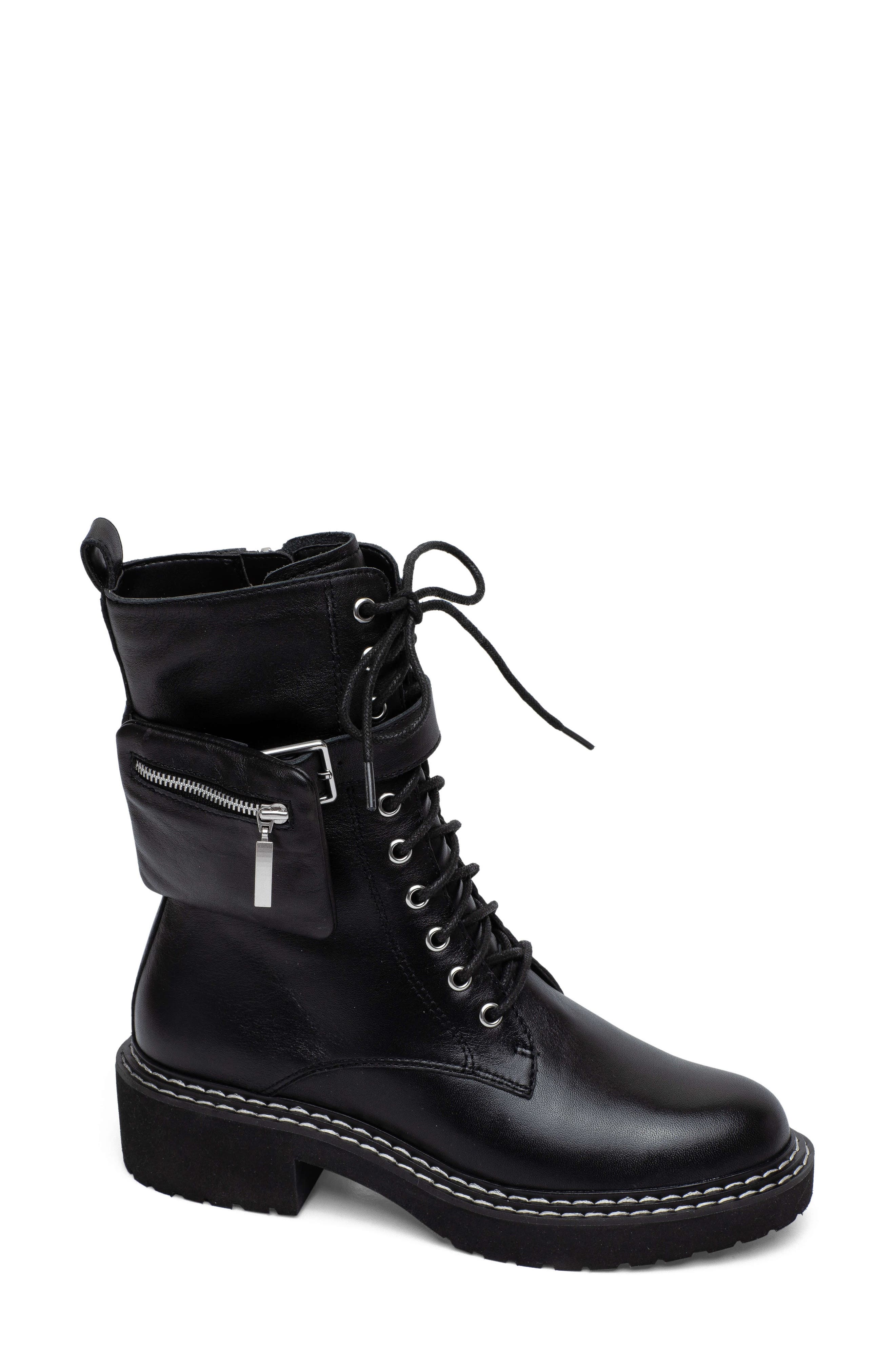 linea paolo combat boots