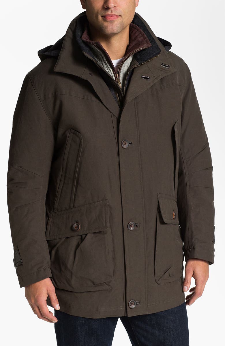 RAINFOREST Hooded Parka with Removable Down Liner | Nordstrom