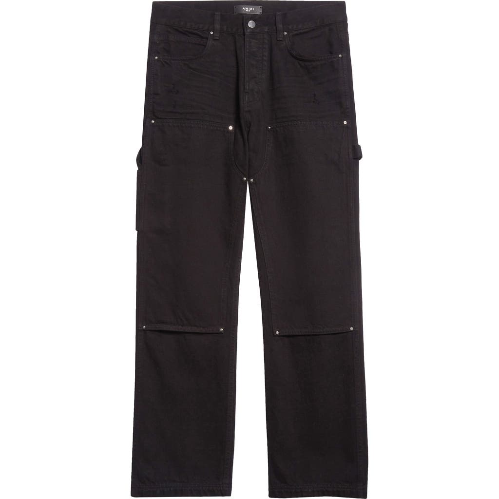 Amiri Carpenter Jeans In Black