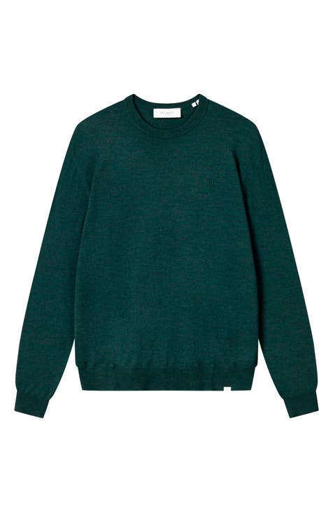 Greyson Merino Wool Crewneck Sweater