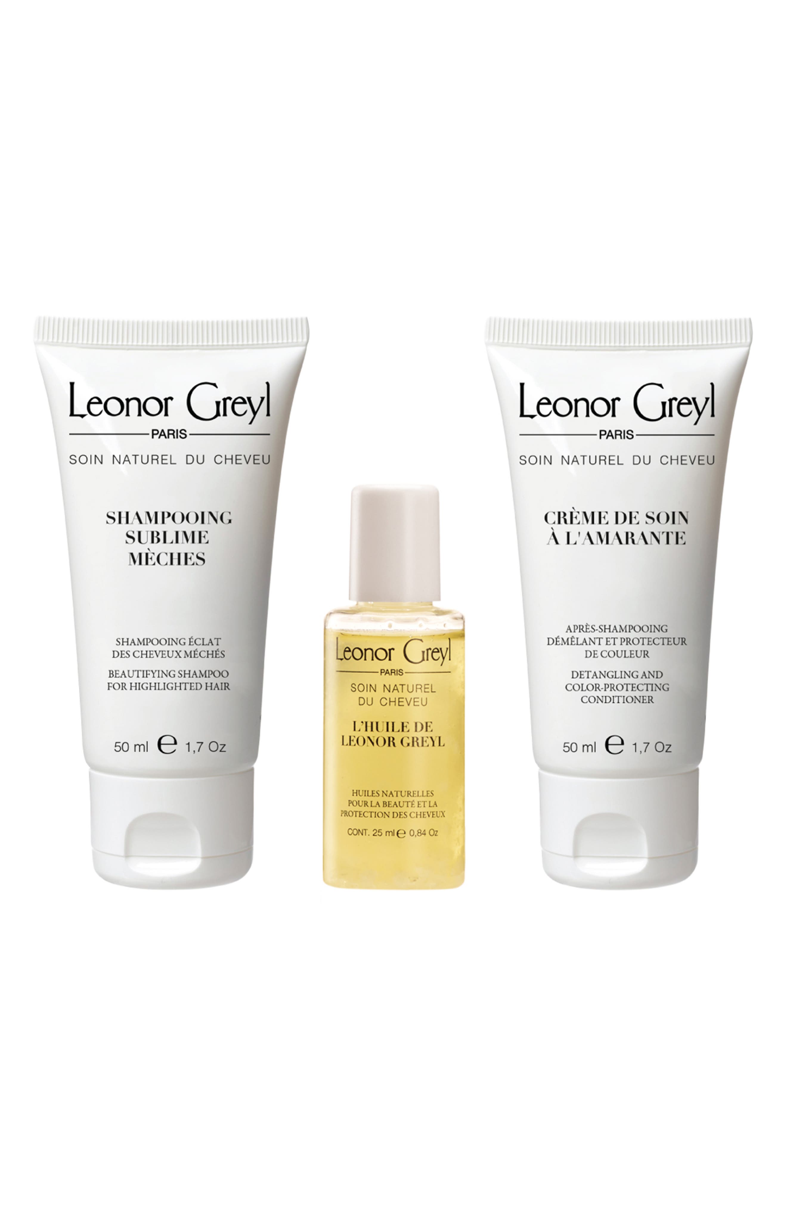 Leonor Greyl Paris Luxury Travel Kit For Color Treated Hair Nordstrom