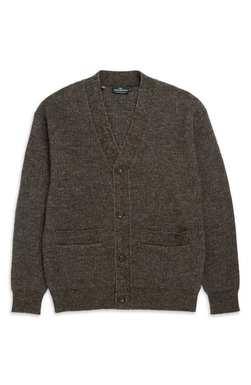 Shop Rodd & Gunn Glenallen Merino Wool & Alpaca Cardigan In Sepia