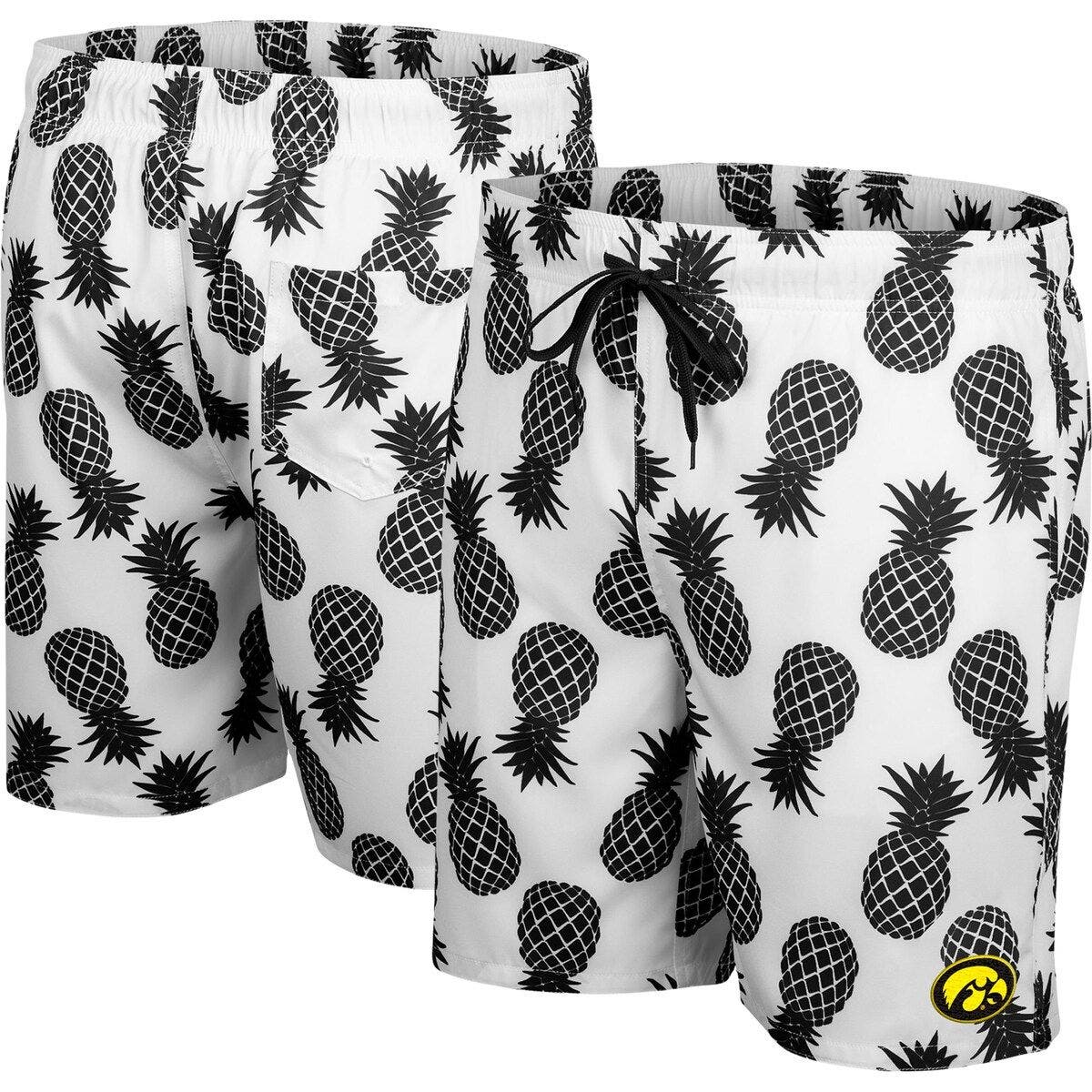 mens bathing suit with pineapples