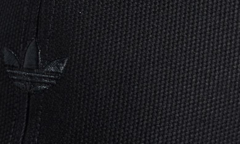 Adidas Originals Modern Canvas Baseball Cap In Black/ Carbon Grey