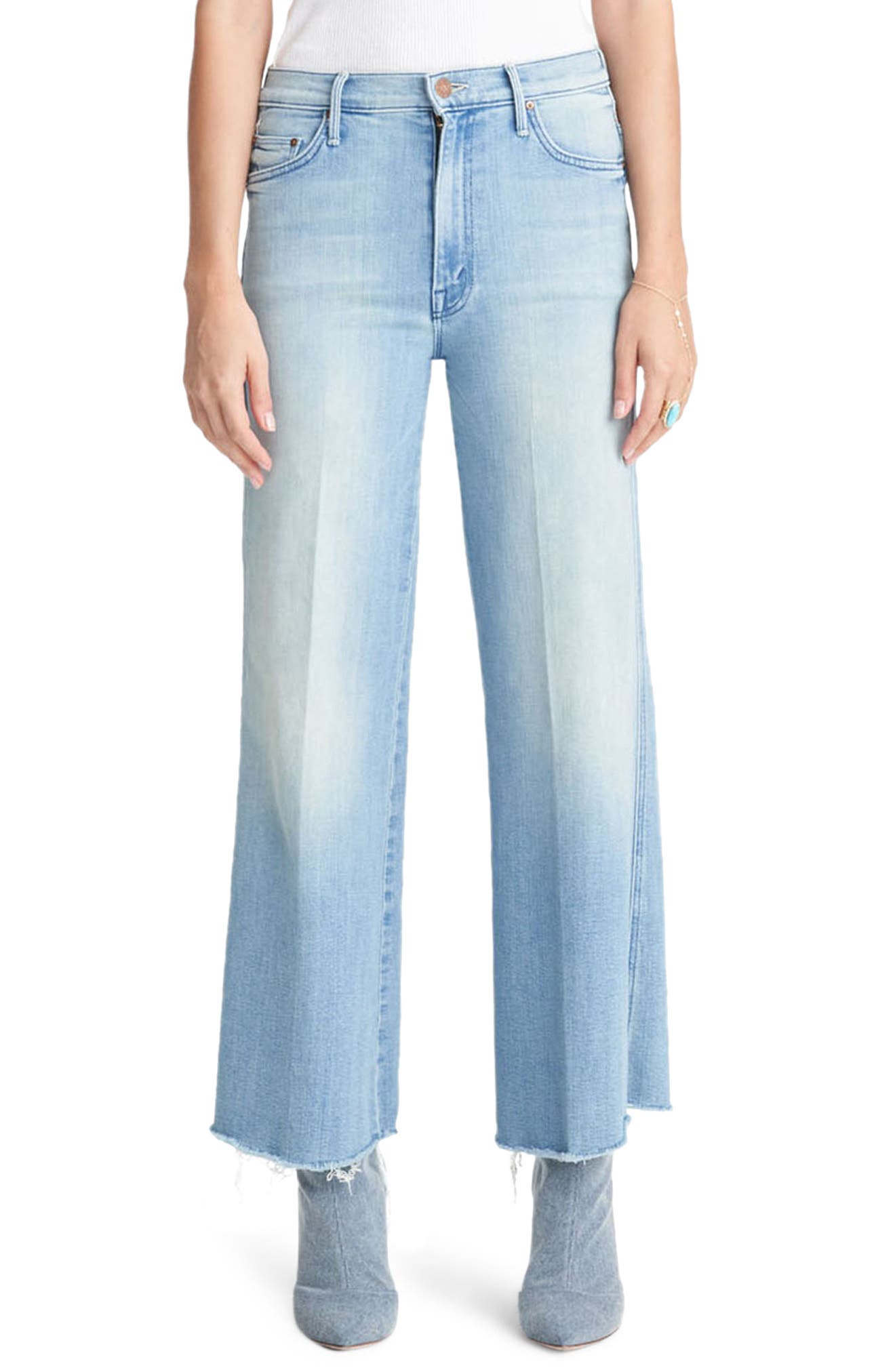 mother the tripper ankle jeans