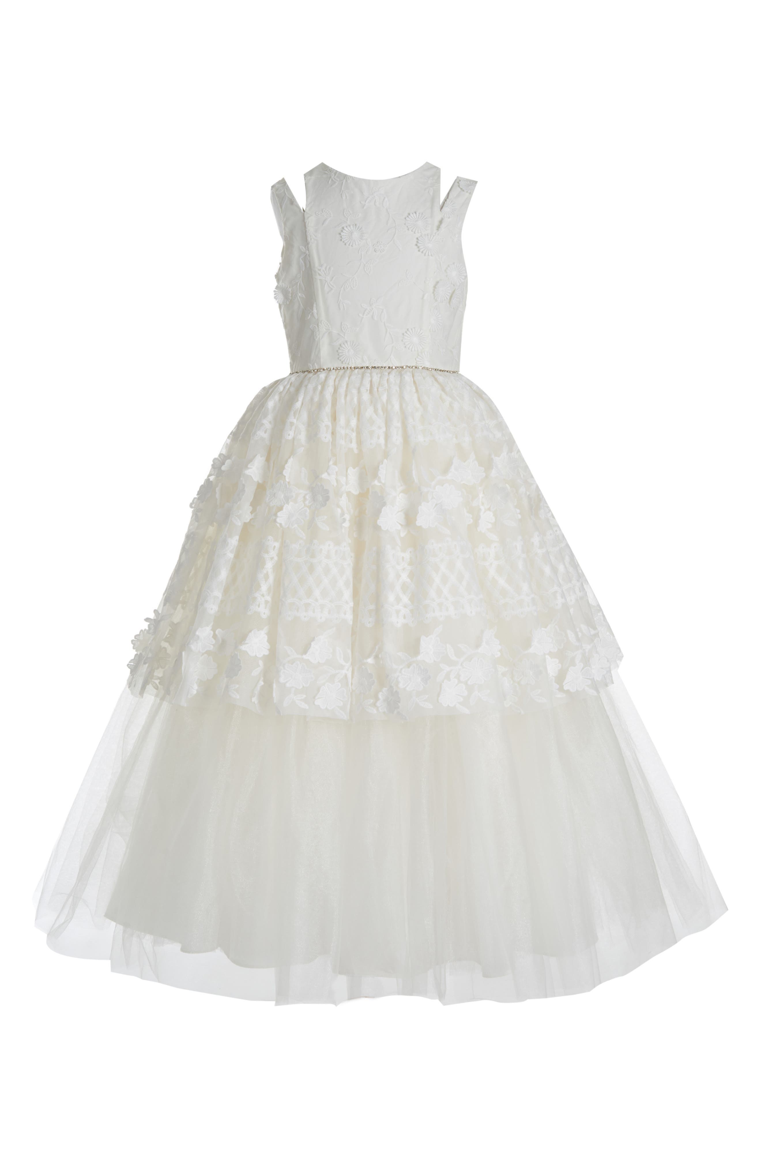 white dress big girls