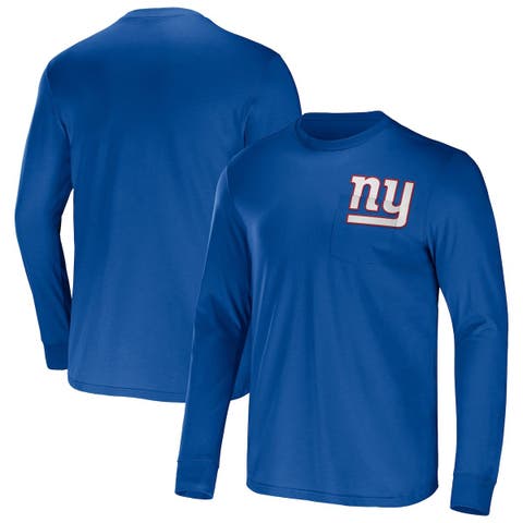 New York Giants NFL x Staple Core Team Long Sleeve T-Shirt - Blue