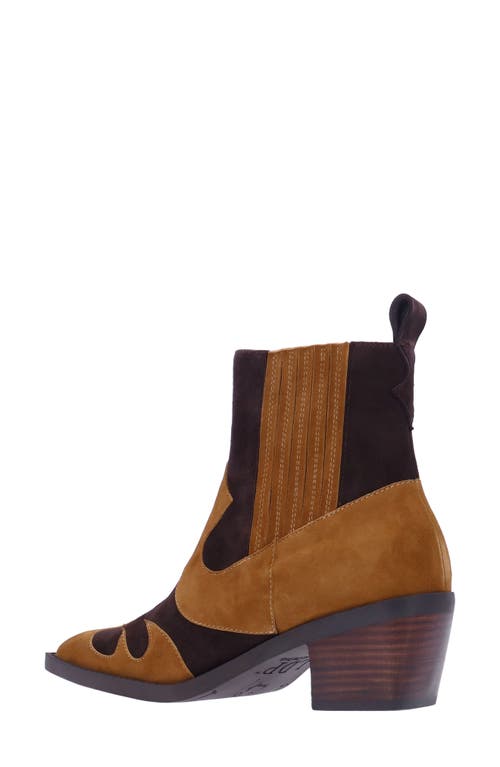 Shop L'amour Des Pieds Veona Chelsea Boot In Coffee/chocolate