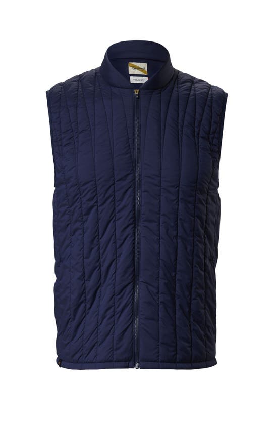 Shop Tracksmith Harbor Vest In Navy