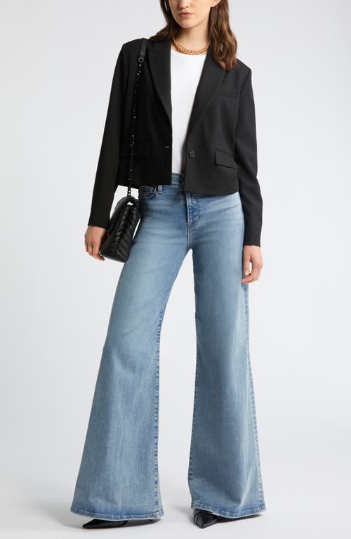 Shop Nordstrom Cropped Blazer In Black