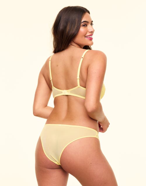 Adore Me Perla Contour Balconette Bra In Light Yellow