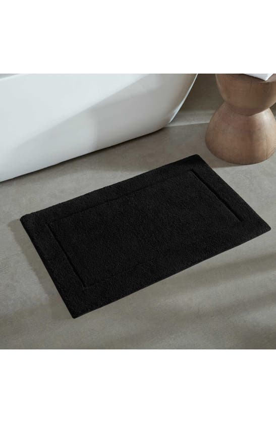 Calvin Klein Essence 2-piece Tufted Bath Mat Set In Black