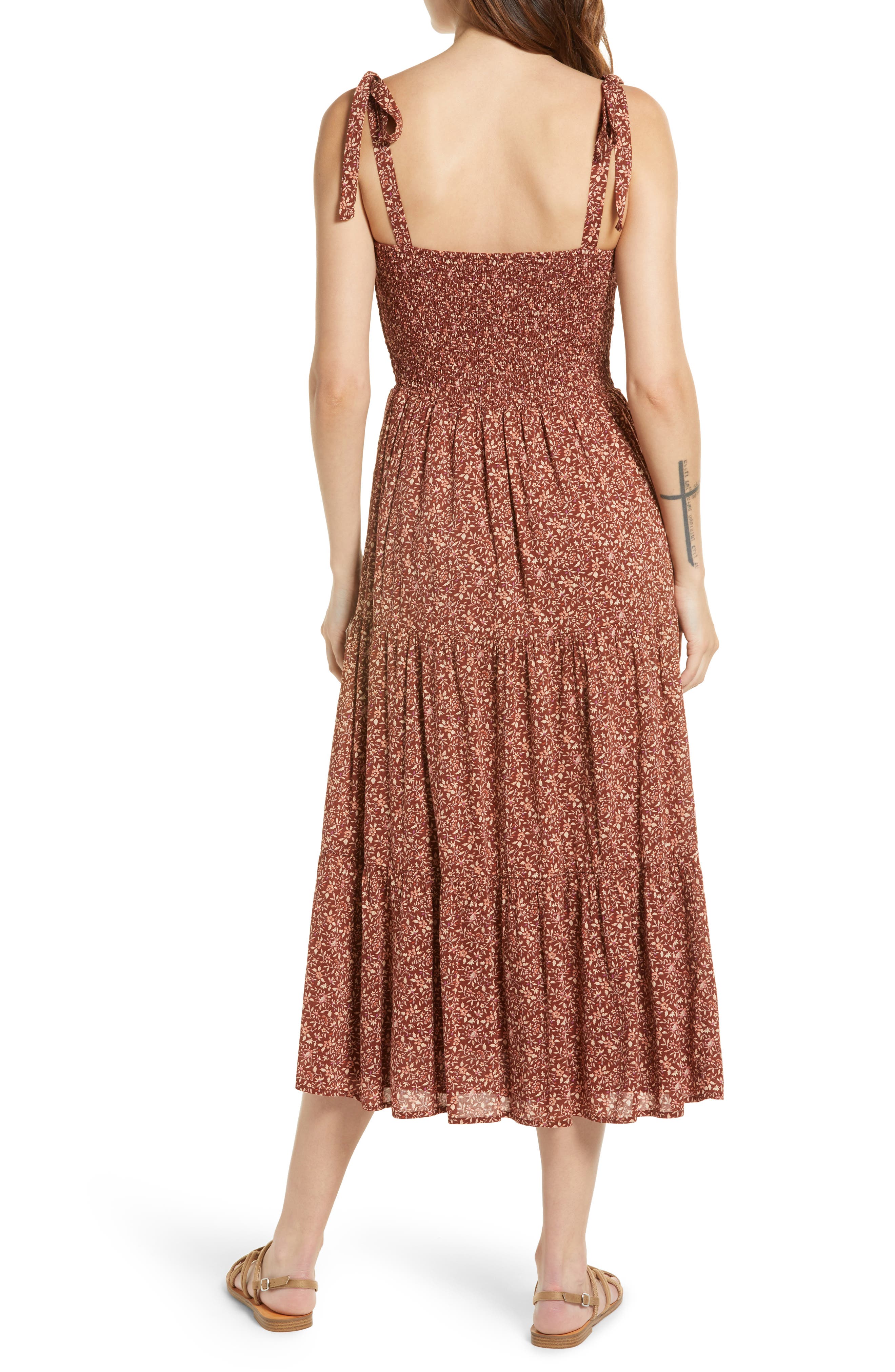 Madewell Lucie Tie Strap Sundress 