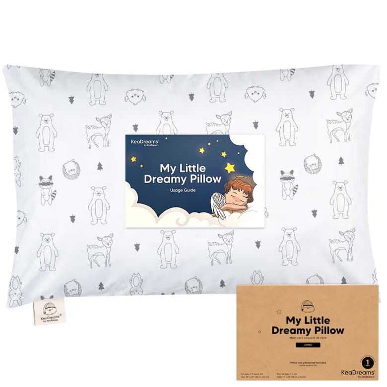 Shop Keababies Jumbo Toddler Pillow With Pillowcase In Keafriends