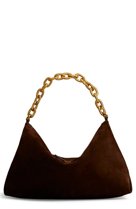 Brown evening outlet bag