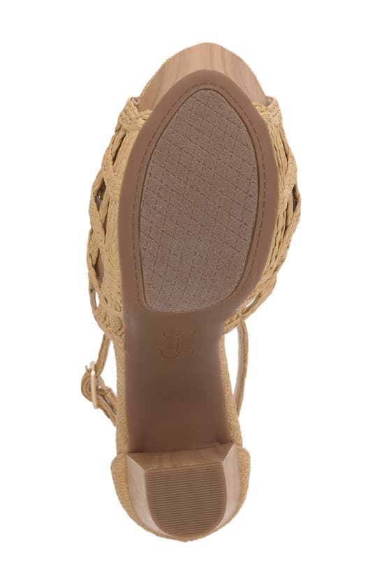 Shop Jessica Simpson Delei Ankle Strap Platform Sandal In Sandcastle