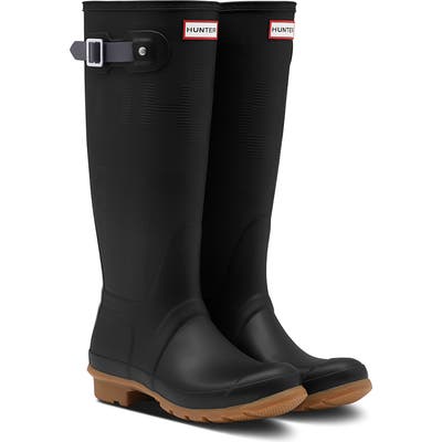 Hunter Original Tall Waterproof Rain Boot, Black