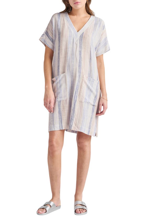 Splendid Viola Dress In Ceramic Stripe