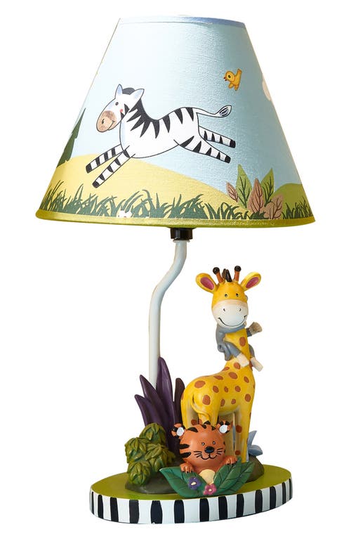 Teamson Kids Fantasy Fields Sunny Safari Table Lamp in Blue/Multi-Color at Nordstrom