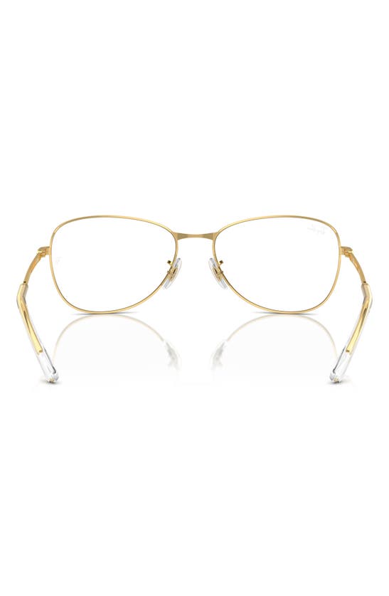 Ray Ban Rb3733 Transitions 56mm Polarized Pilot Sunglasses In Gold Flash