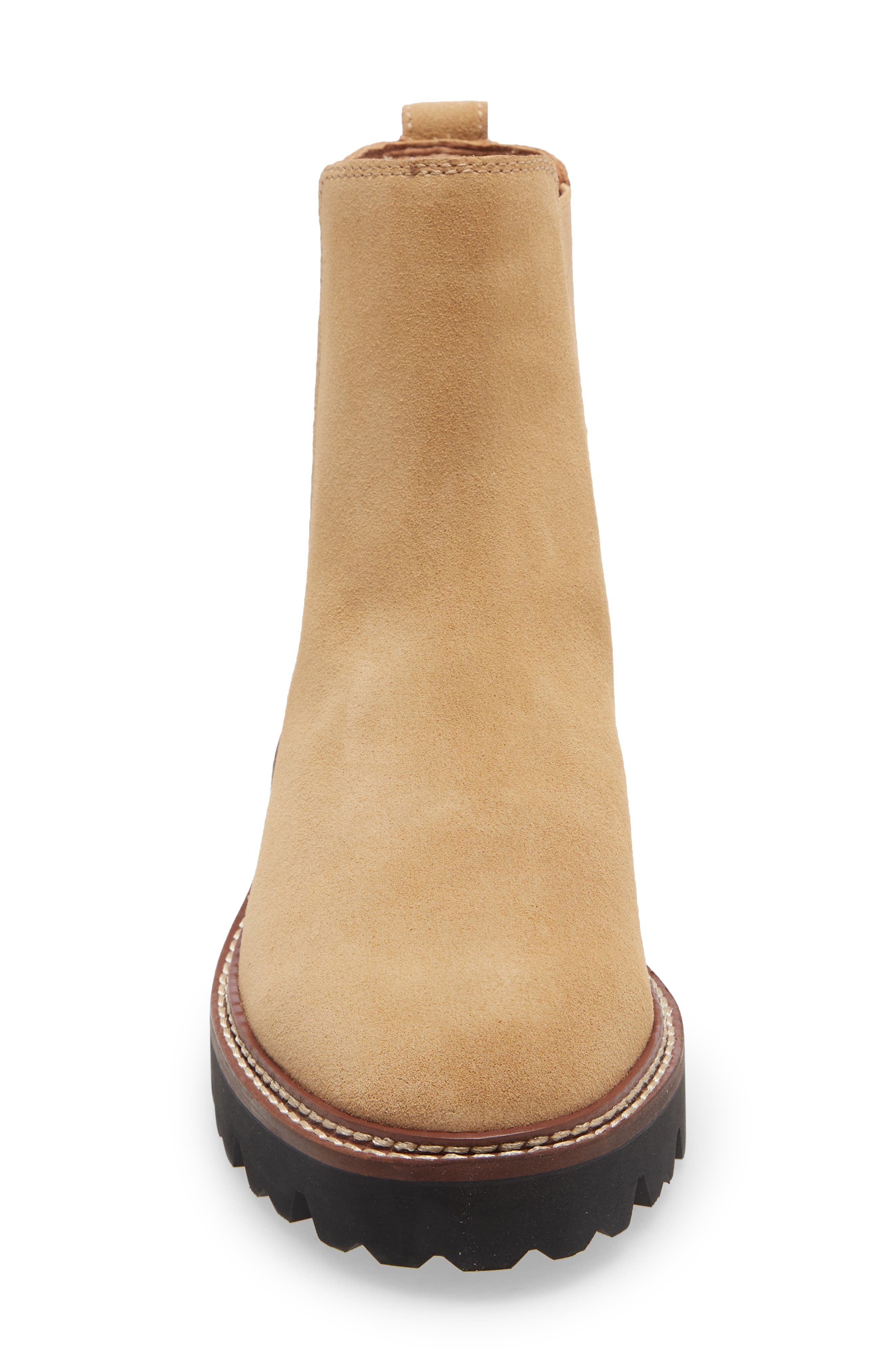 Madewell The Citywalk Lug Sole Chelsea Boot in Earthen Sand