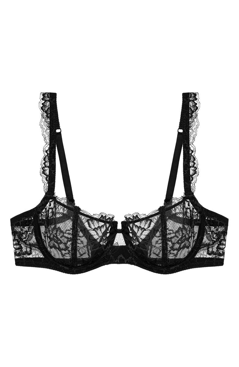 JOURNELLE Isabel Lace Underwire Balconette Bra | Nordstrom