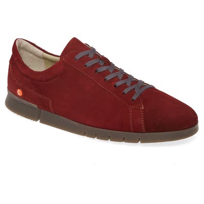 Softinos By Fly London Cer Low-Top Sneaker, Red