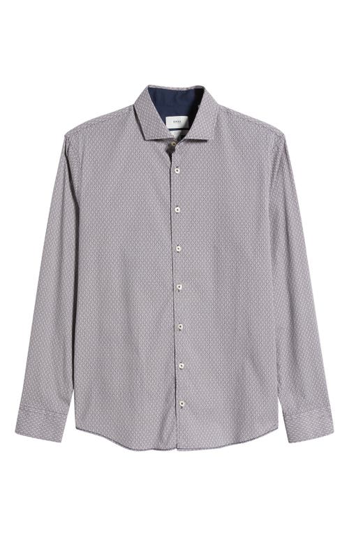 Brax Harold Hi Flex Cotton Button-up Shirt In 57-camel