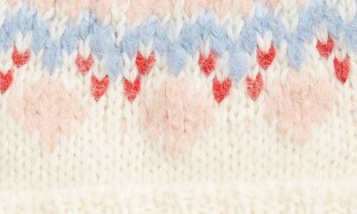 Moncler Wool-blend Beanie With A Shearling Pom In Natural
