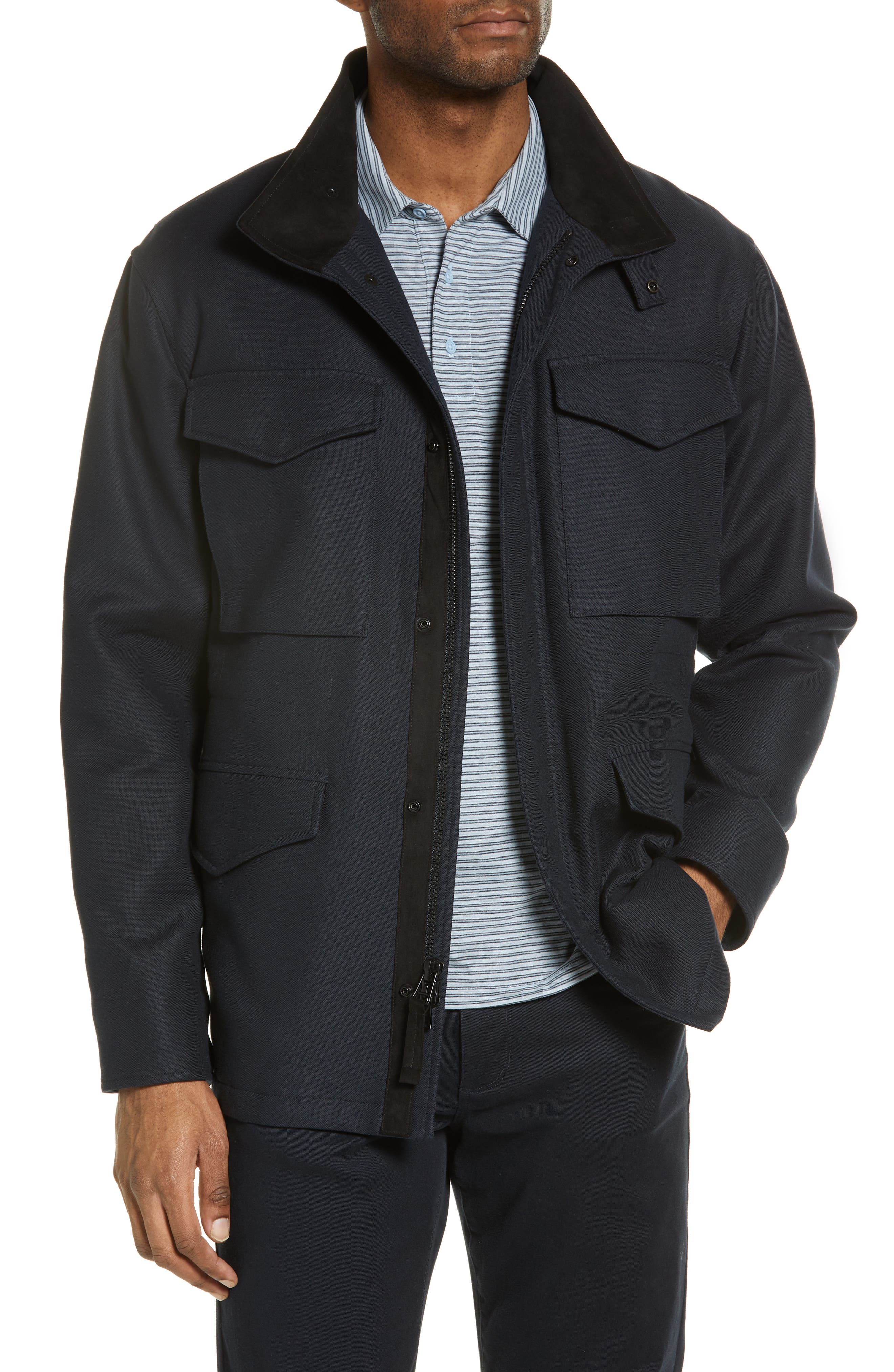 Vince Cotton Blend Field Jacket | Nordstrom