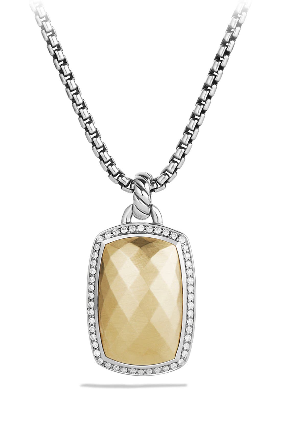 David Yurman 'Albion' Pendant with Diamonds and Gold Nordstrom