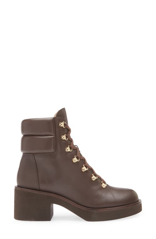 Stuart Weitzman Sussex Hiker Boot In Walnut Tonal