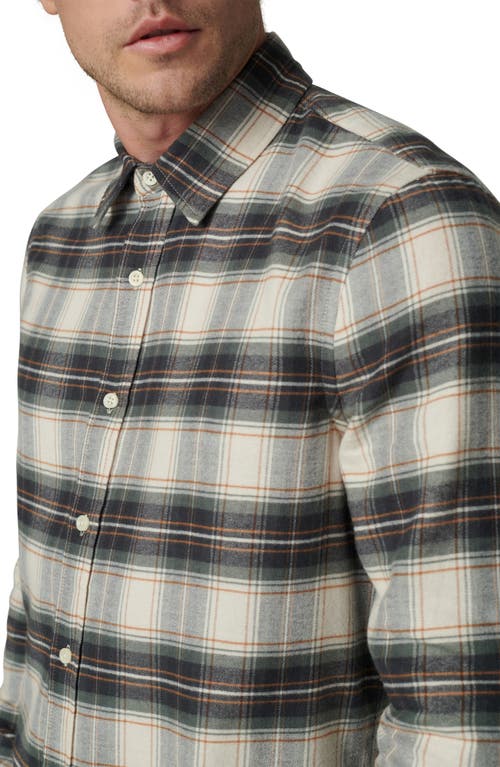 Shop Joe's Oliver Plaid Flannel Button-up Shirt In Agave Plaid