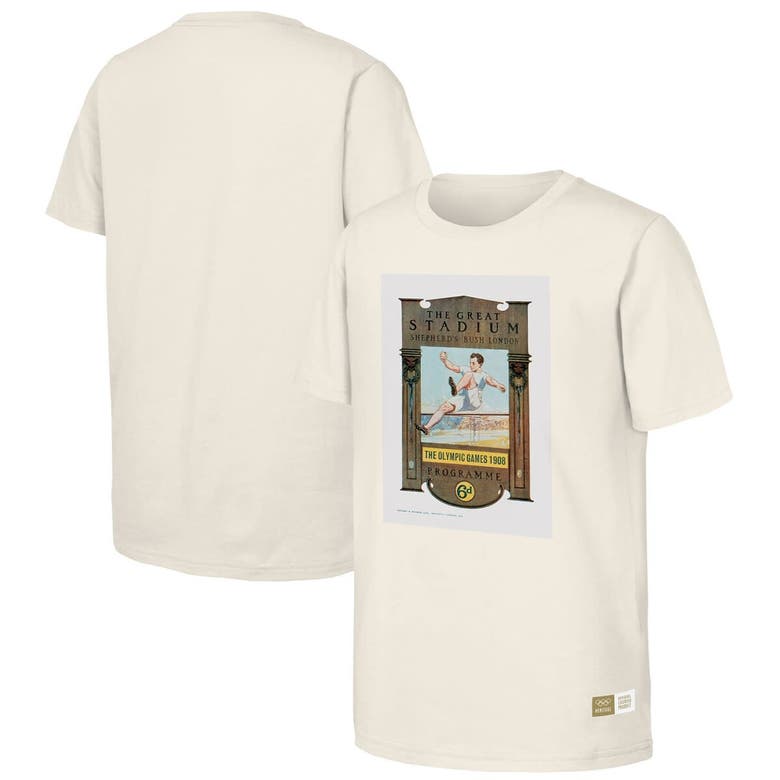 Shop Outerstuff Natural 1908 London Games Olympic Heritage T-shirt