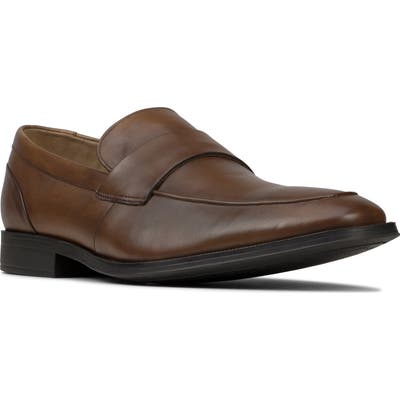 Clarks Gilman Free Venetian Loafer, Brown