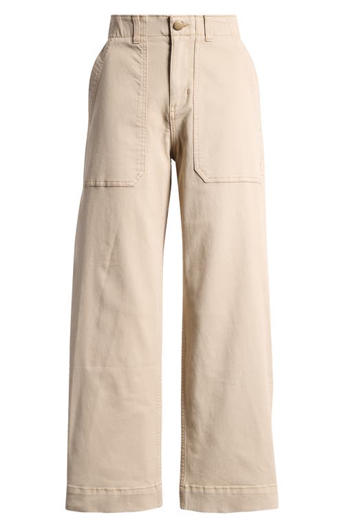 Shop Caslonr Caslon(r) Twill Utility Pants In Tan Oxford