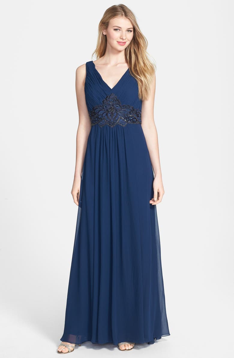 Sue Wong Embellished Georgette Gown | Nordstrom