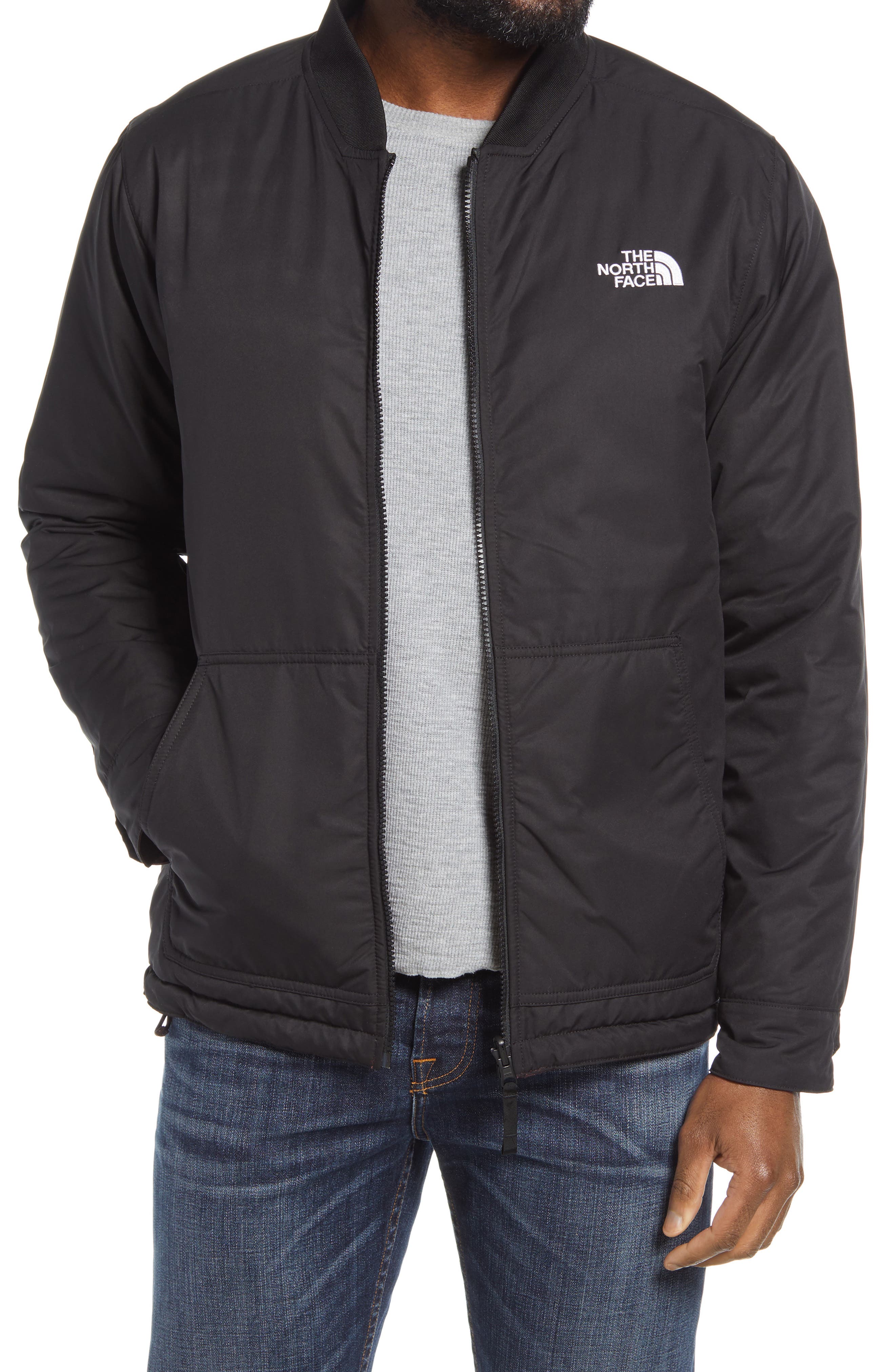 the north face jester reversible bomber jacket